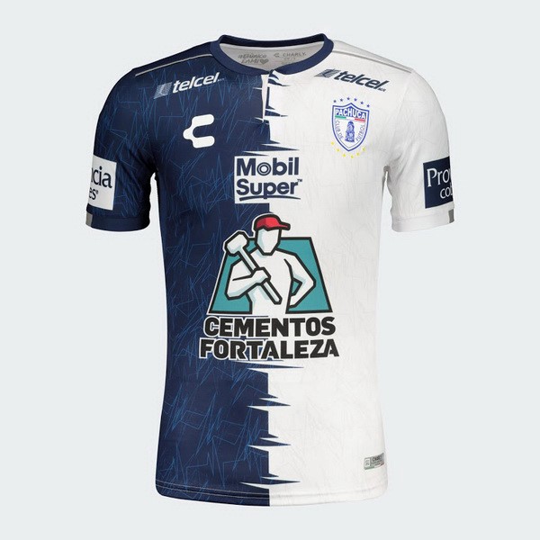 Maillot Football Pachuca Domicile 2019-20 Azul Blanc